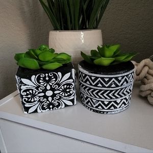 Mini Faux Succulents